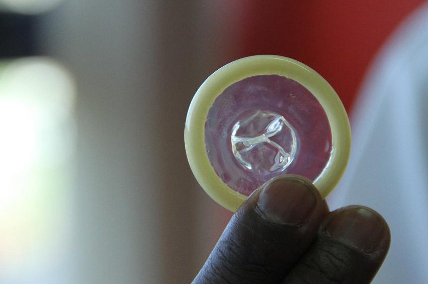 Self-lubricating condom designed to reduce infections
