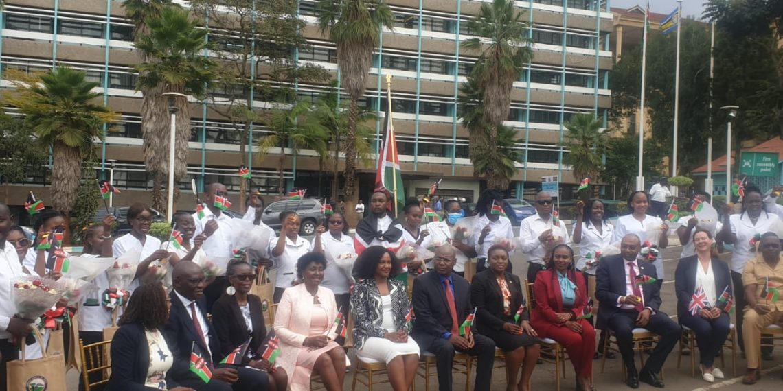Kenya sends 76 nurses to the UK