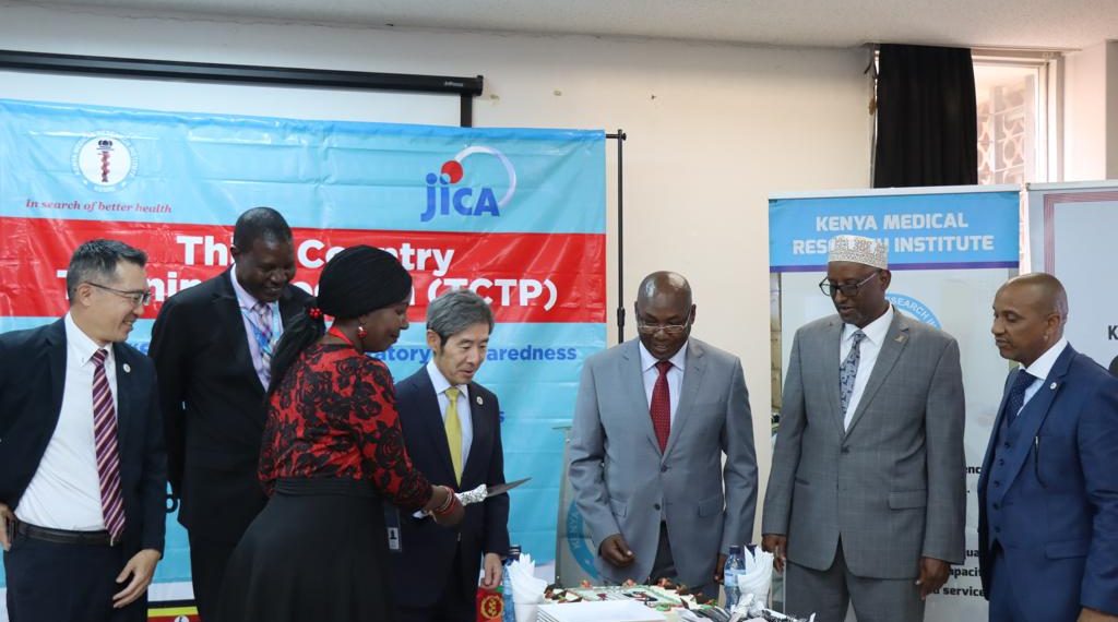 KEMRI and JICA celebrate 60 yrs of collaboration as Kenya hosts public health emergencies laboratory preparedness training