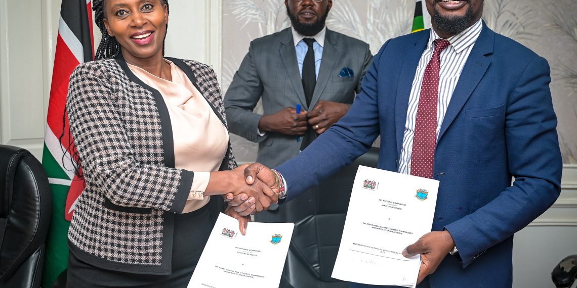 Ministry of Health signs agreement with KMPDU in new deal