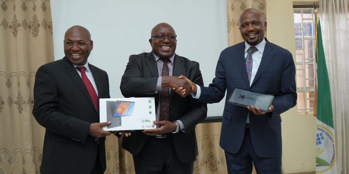 Health PS Launches Digitization Devices in Embu County